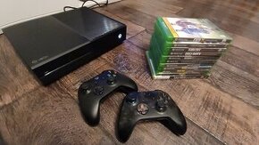 XBOX one 1tb + 2x ovládač + 11 hier