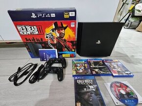 Sony Play Station 4 pro 1TB 2xovládač