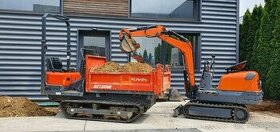 Kubota KC 100 HDPásový Dempr,dampr,dumpr, Třístranný sklápěč