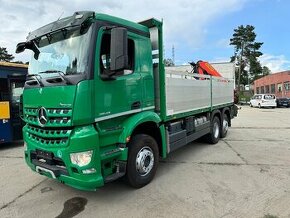 MERCEDES 2543 Valník s hydraulickou rukou PALFINGER ,EURO6