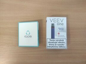 VEEV ONE VAPE, ELECTRIC PURPLE + Náplň - 1