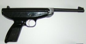 Historicka vzduchovka/vzduchova pistol - 1