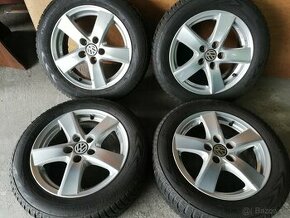 15" 5x100 kolesá na Škoda Rapid, Fabia zimné pneu 185/60 r15 - 1