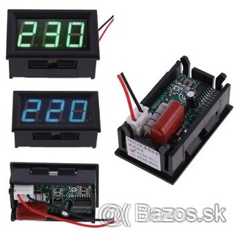 Voltmeter digitalny DC 5-120V, AC230V