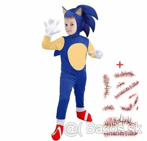 Ježko Sonic karnevalový kostým