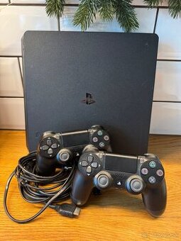 ps4 500gb slim 2 ovladace