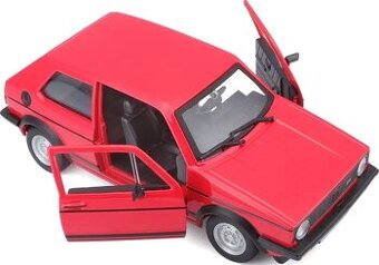 KOVOVÝ MODEL 1:24 ( OTVÁRATEĽNÉ DVERE ) - VW GOLF MK1 GTI