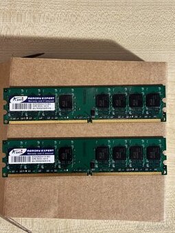 2x 1GB ADATA DDR2 800