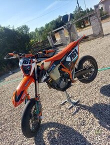 Ktm exc 450 2018 supermoto. - 1