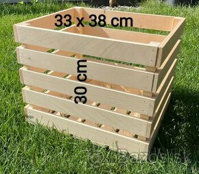 Drevený box hl 33 x š 38 x v 30 - 1