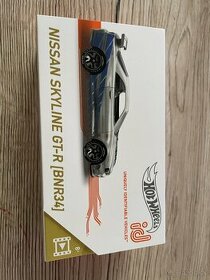 hot wheels id nissan skyline r34 - 1