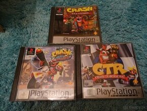 Na predaj Crash Bandicoot na PS1, funguje aj na PS2 a aj PS