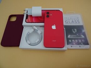 iPhone 12 128GB RED - ZÁRUKA 1 ROK - 100% BATERIA