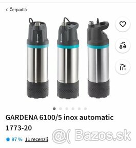 Gardena 6100/5 inox automatic