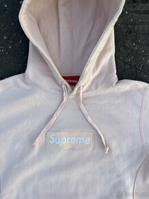 Supreme Box Logo Peach Hoodie