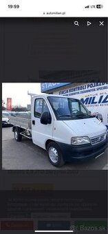 Kúpim fiat ducato valník