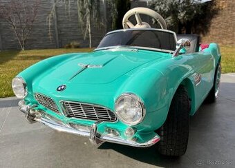 Bmw 507 Retro Elektrické detské auto zelené