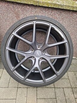 Z  performance R19, 5x112, 8,5J a letné gumy - 1