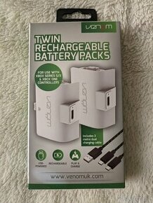 VENOM Xbox Series S/X & One White Twin Battery - 1
