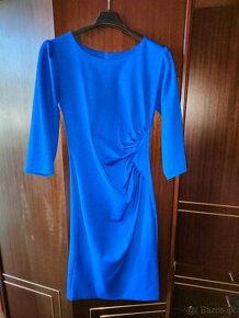 spoločenské modré šaty č.36 za 8 EUR - 1