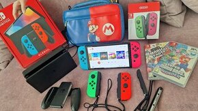 Nintendo Switch OLED Super Mario - 1