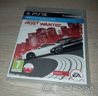 Need For Speed Most Wanted PS3