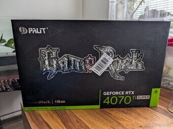 PALIT RTX 4070 Ti SUPER GameRock OmniBlack 16GB