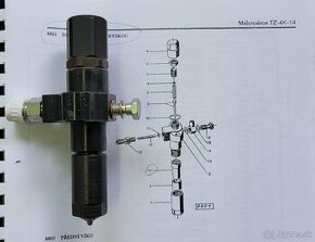 TZ4K14 držiak trysky