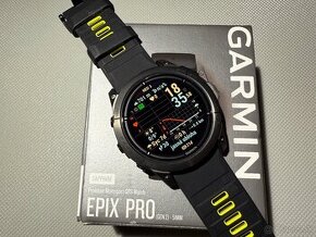 Predám Garmin epix Pro (Gen 2) Sapphire - 51 mm