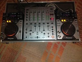 Predám kompletný Pioneer rack 2x cdj400  a mix djm600