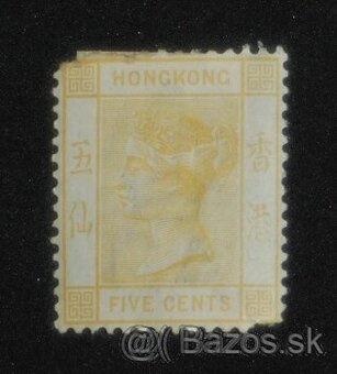 Staré poštové známky - Hong Kong 1900 - č. 61