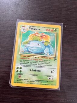 Venosaur a Blastoise Base Set 2