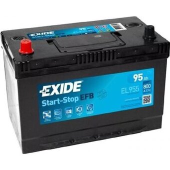 Autobatéria Exide Start-Stop EFB 12V 95Ah 800A - NOVÁ