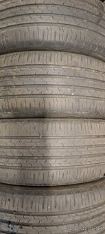 Predám 4ks jazdené letné 215/55r17-94V Continental