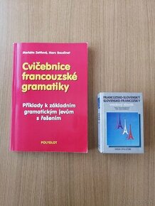 Cvičebnica francúzskej gramatiky a FR vreckový slovník - 1