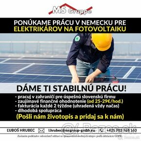 ELEKTRIKÁRI - NEMECKO (ZAPÁJANIE FOTOVOLTAIKY - AC strana)