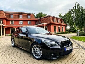 BMW E60 535D 3x M-PACKET sedan čierna