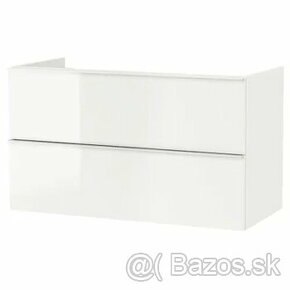 IKEA GODMORGON skrinka pod umývacím bielym 100x47x58 - 1