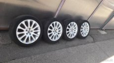 Alu disky s pneu 205/45 R16 na škoda roomster/fabia 2