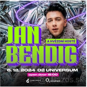 JAN BENDIG - O2 Universum - 06.12.2024