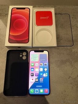 Iphone 12,red ,veľmi dobrý stav