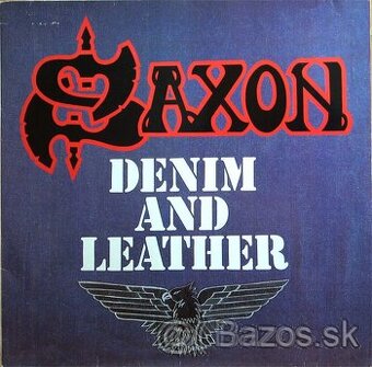 lp SAXON - Denim and Leather