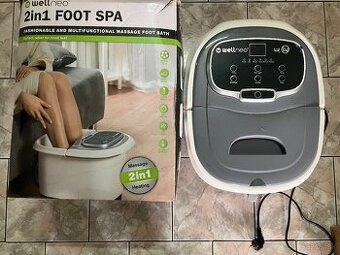 Masážny prístroj na nohy Wellneo 2in1 foot spa