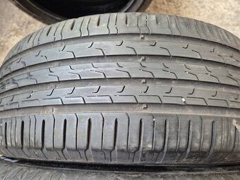 205/55 r17 letné 4 ks CONTINENTAL dezén 6,6 - 5,7 mm DOT2021