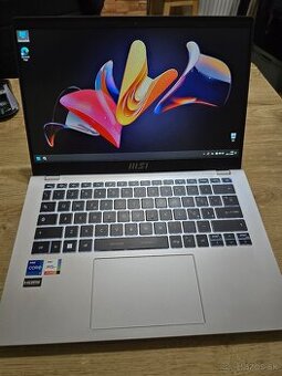 Vykonny MSI Modern 14 so 16gb ram i7 procesorom a 512gb ssd - 1