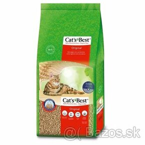 2x Podstielka Cats best Original 40 l/17,2 kg