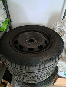 15''plechove disky s pneu skoda oktavia 1