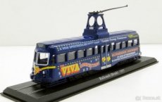 Model električky Blackpool Viva Railcoach, HO 1:87 Atlas E.