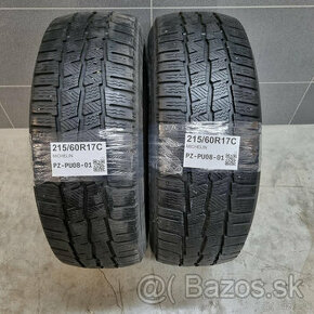 Zimné pneumatiky dodávkové  215/60 R17C MICHELIN - 1