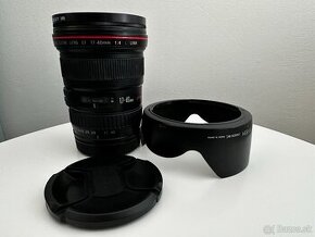 Canon EF 17-40 f4 L USM + filter